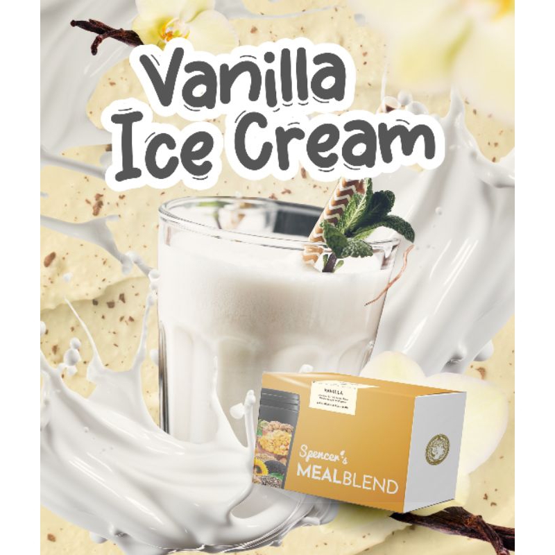 

Spencers MealBlend Original | Rasa Vanila Ice Cream|Penganti Sarapan Praktis | Multigrain | Replacement Meal |