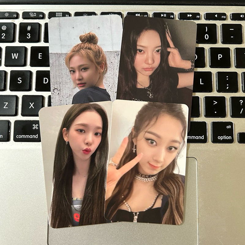 pc photocard aespa winter armageddon smini ningning armageddon poster ver deluxe box savage mumo gir