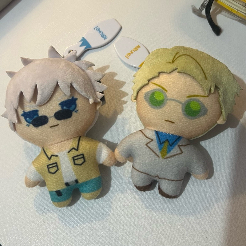 (SALE) Keychain Mascot Collaboration Nuigurumi Gojo Satoru Nanami Kento Round 1 One Gantungan JJK Ju