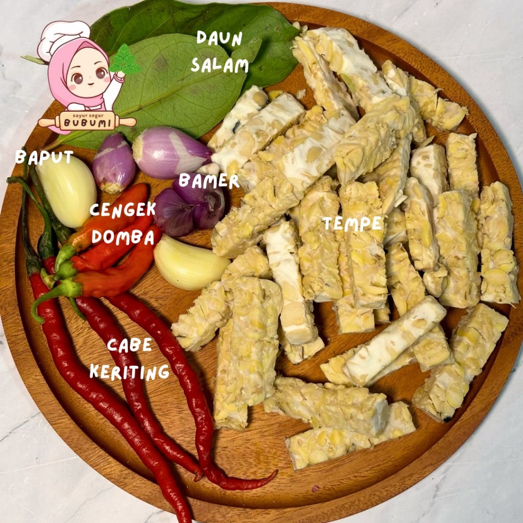 

Paket Oseng Tumis Tempe Siap Masak Bandung/Paket Sayur Siap masak