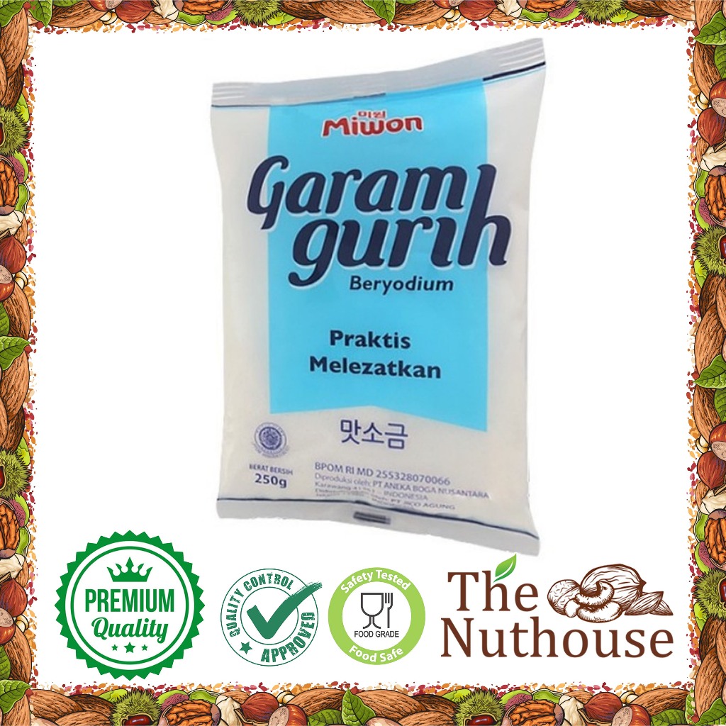 

MIWON Garam Gurih Beryodium 250gr [HALAL]