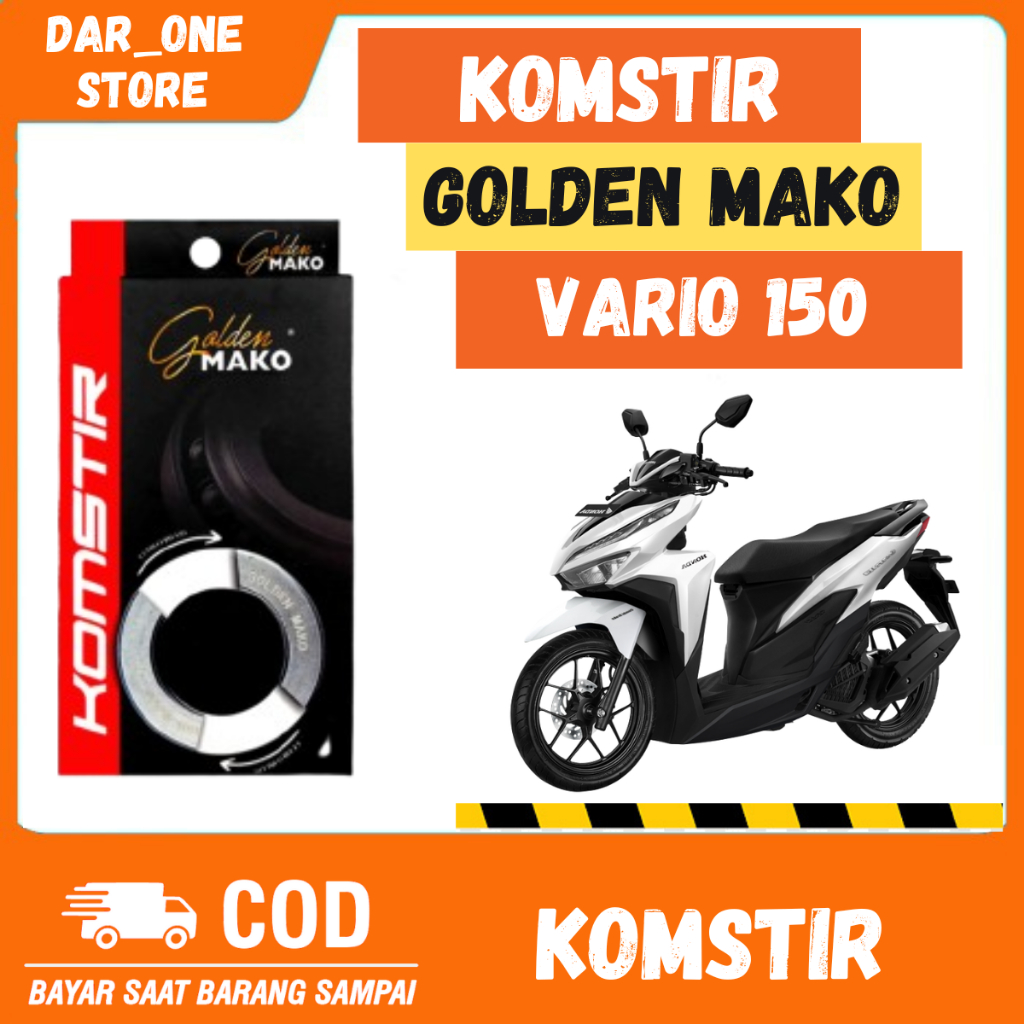 KOMSTIR GOLDEN MAKO HONDA VARIO 150 ORIGINAL
