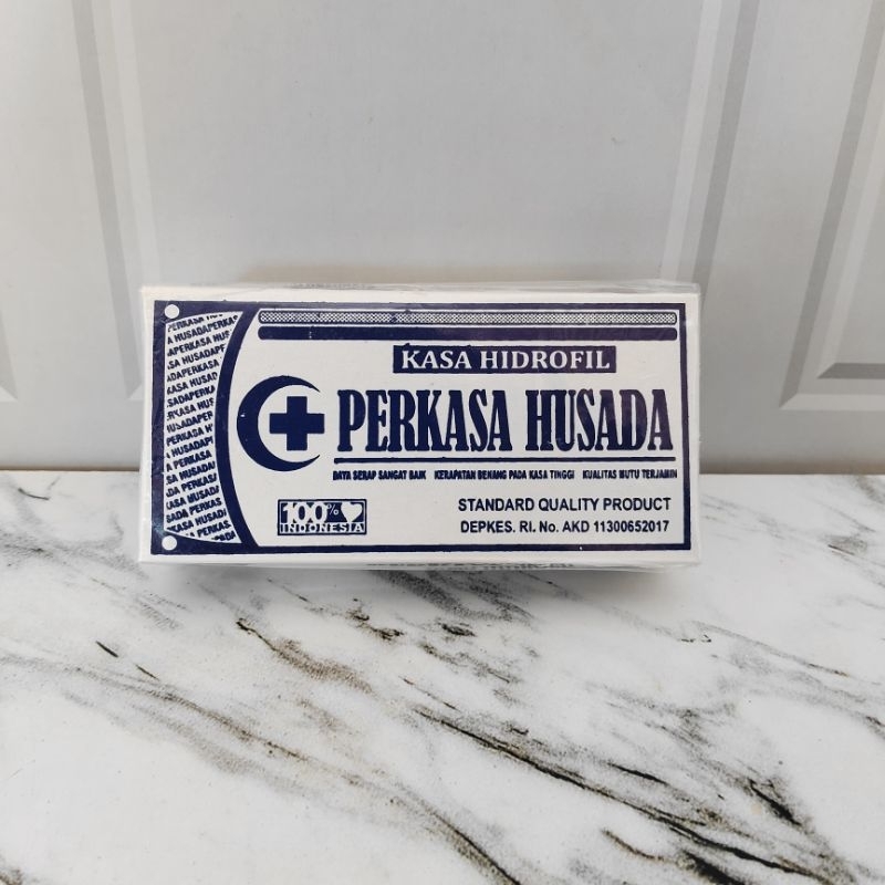 (ECER) Kasa Steril Perkasa Husada/kasa hidrofil ecer 1 box (isi 10 lembar)