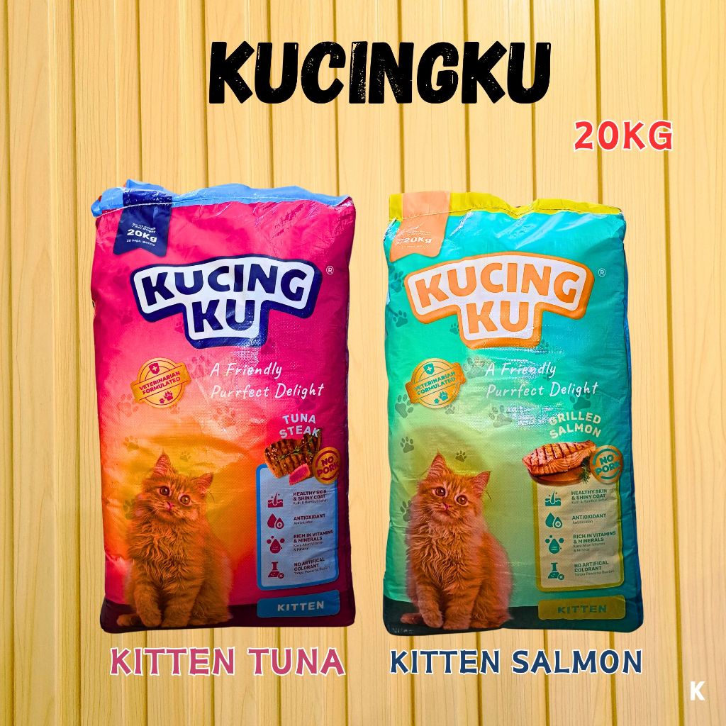 Kucingku Dry Food 20Kg || Makanan Kering Untuk Anak Kucing 20Kg