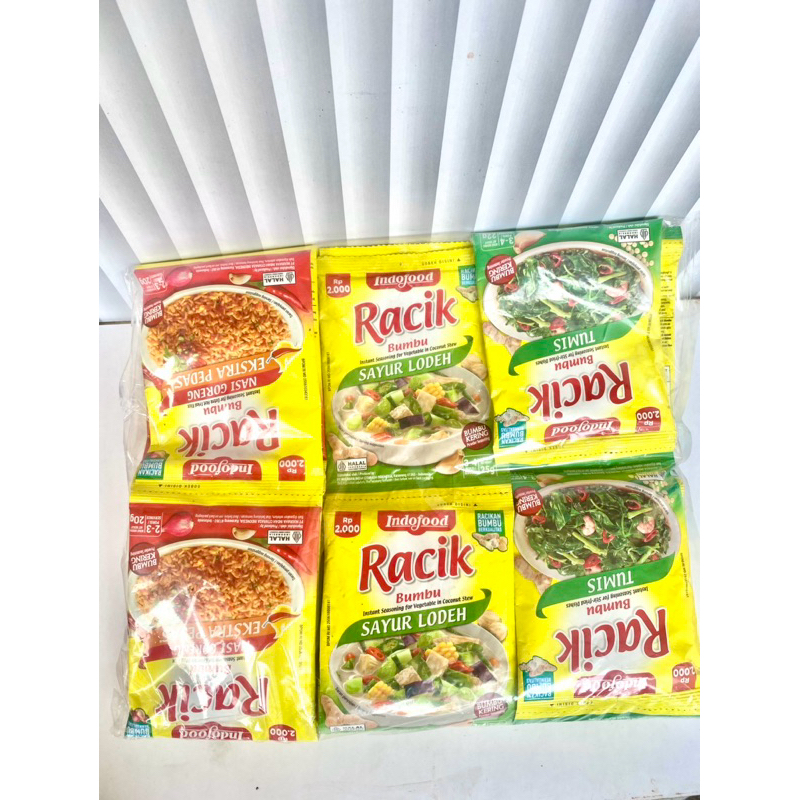 

Bumbu Racik Indofood Sachet isi 10pcs/serenceng