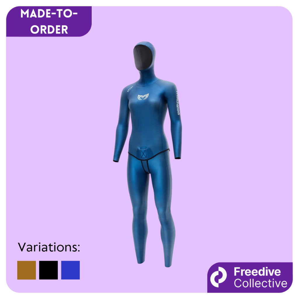 Molchanovs Women's SPORT Wetsuit 1.5mm Glideskin/Inside-Lined / Pakaian Wetsuit Wanita