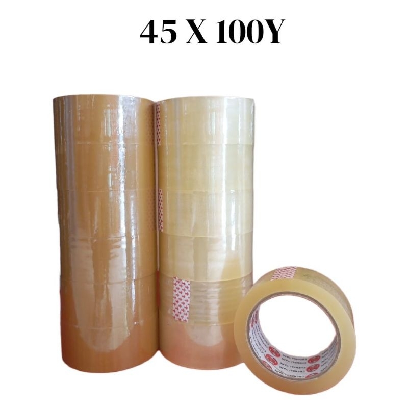 

Lakban Bening | Lakban Cokelat | Lakban bening 45mm x 100y full | Lakban Cokelat 45mm x 100y Full | Lakban 45mm