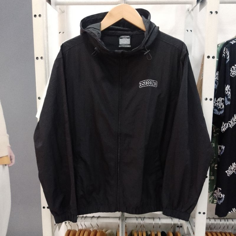3Second Jaket Parasut Hoodie Regular Fit Original
