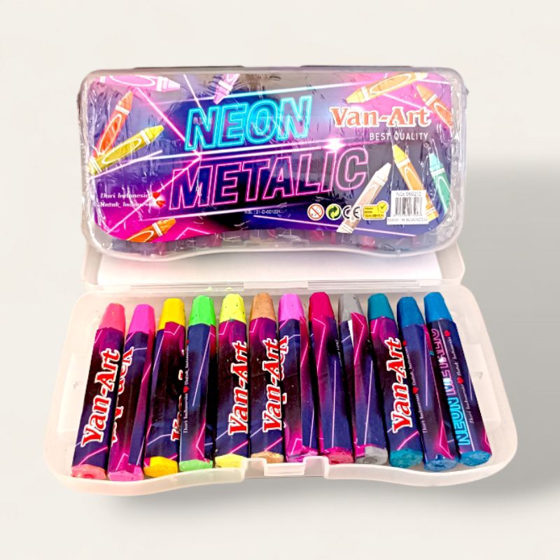 

Krayon Crayon Van-Art 12 Warna