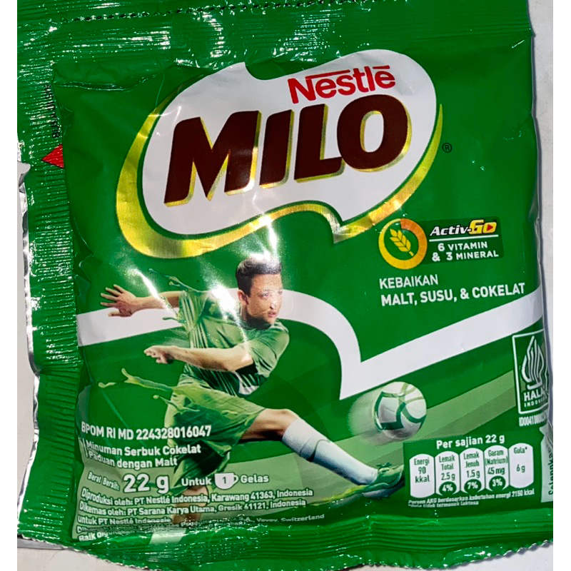 

Milo 22gram