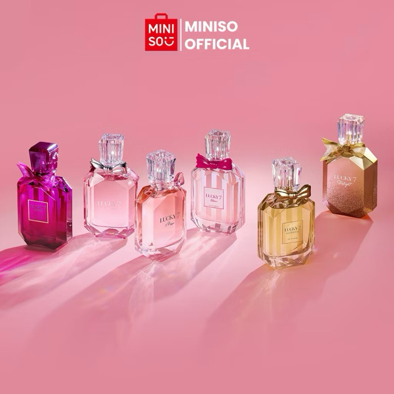 Miniso Lucky 7 Muse Eau de Parfum Wanita Wangi Elegan Muse Starlight Goddess Perfume