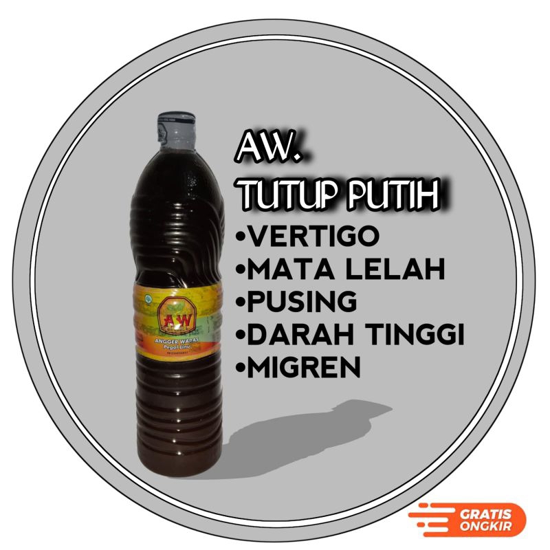 

JAMU ANGGER WARAS TUTUP PUTIH 1.5L/1500ML EXP 22-08-2025