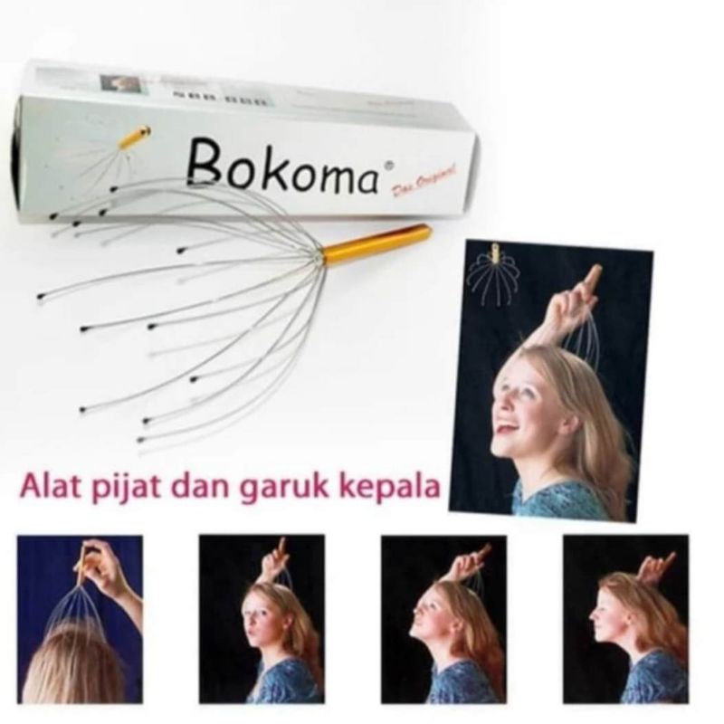 Alat Refleksi Kepala Terapi Relaksasi Saraf Mengurangi Sakit Kepala Tanpa Obat