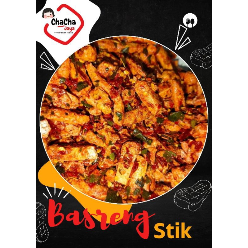 

1kg Basreng Bakso Goreng Stik Pedas Daun Kerut Purut