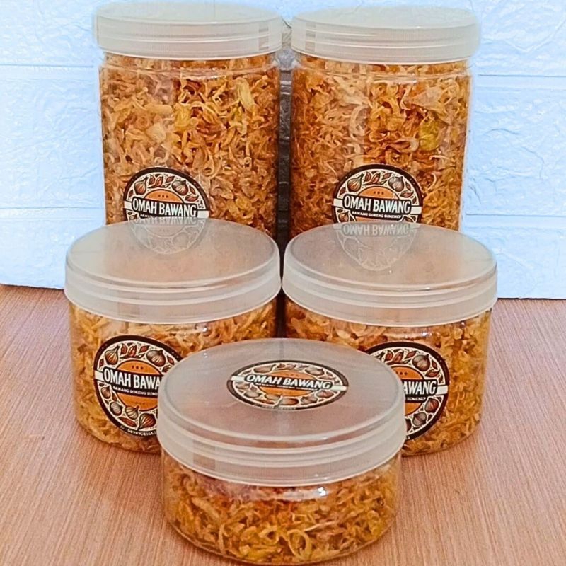 

Bawang Goreng Asli Tanpa Tepung ukuran 50 gram, 100 gram, 250 gram