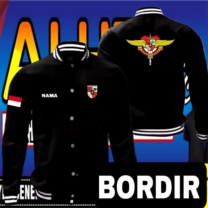 Jaket bordir pemuda Pancasila Jaket pemuda Pancasila Jaket seragam pemuda Pancasila Jaket varsity pe