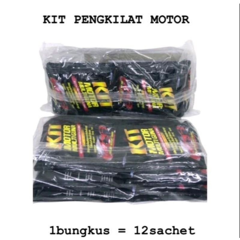 (Lusinan) Kit Motor Multi Guna / Kit Pengkilat Body Motor