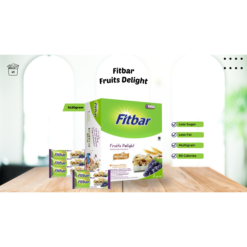 

Fitbar 1 Box Isi 5