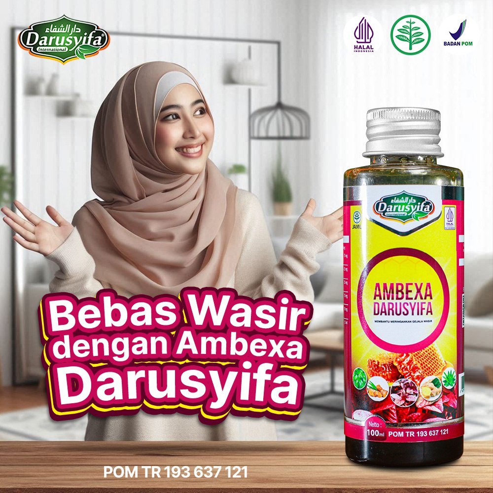Madu Ambexa Darusyifa 100ml Membantu Atasi Ambeien Wasir