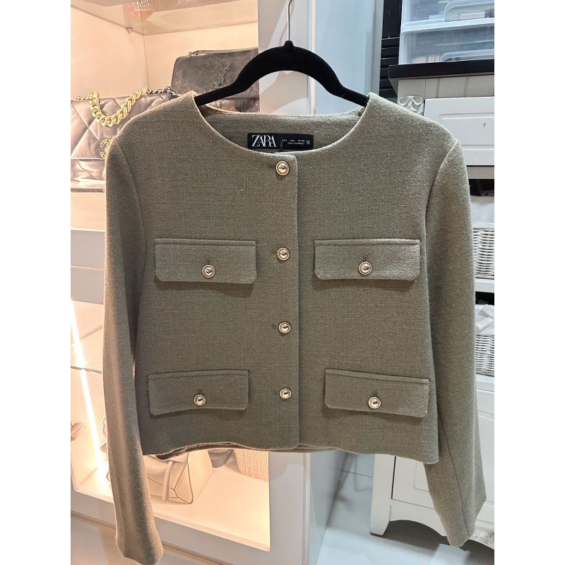 Blazer Zara original preloved/ Outer zara/ Zara original/ Blazer wanita/ Outer wanita