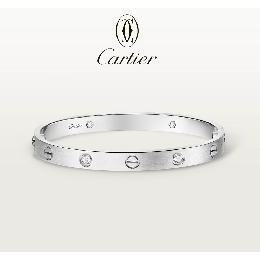 [100% Ori] Cartier Gelang LOVE berlian klasik/gelang couple/emas mawar/emas kuning/emas putih