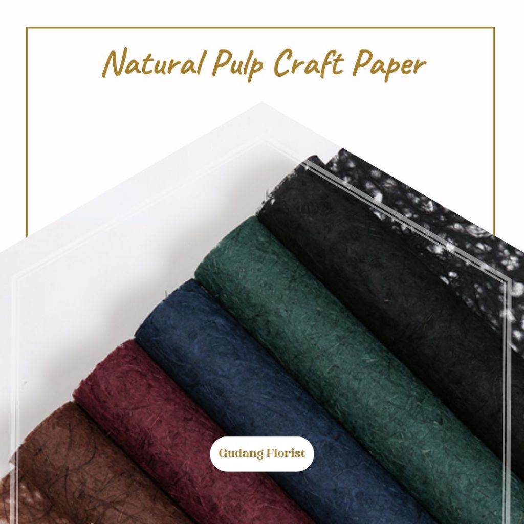 

NATURAL PULP CRAFT PAPER