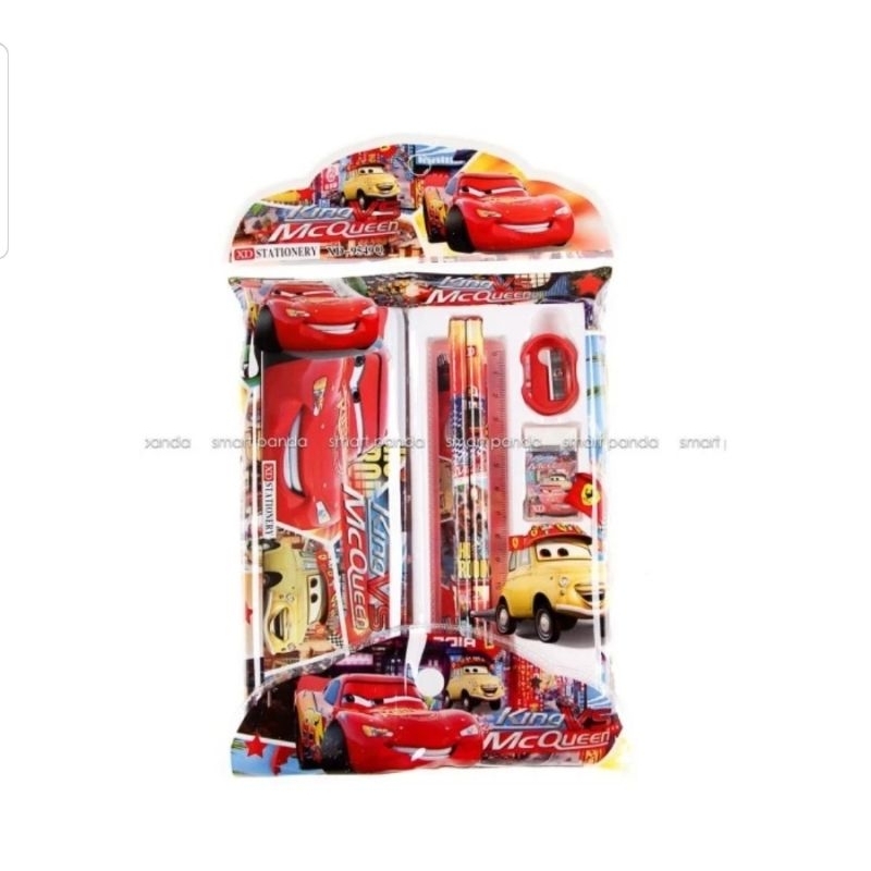 

Study Set Paket Alat Tulis Set Cars XD-9549