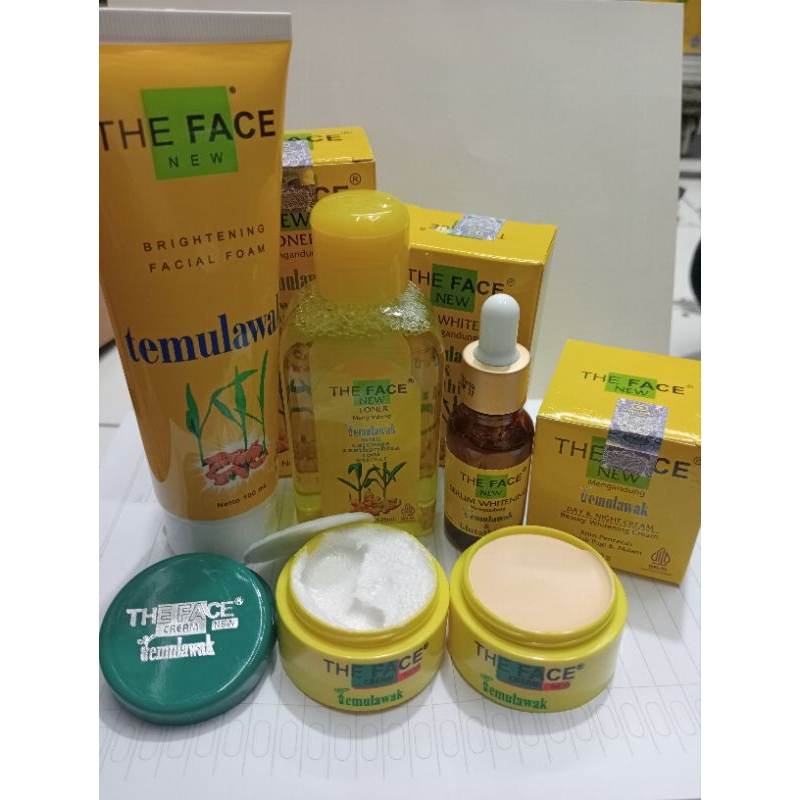 paket cream temulawak The Face