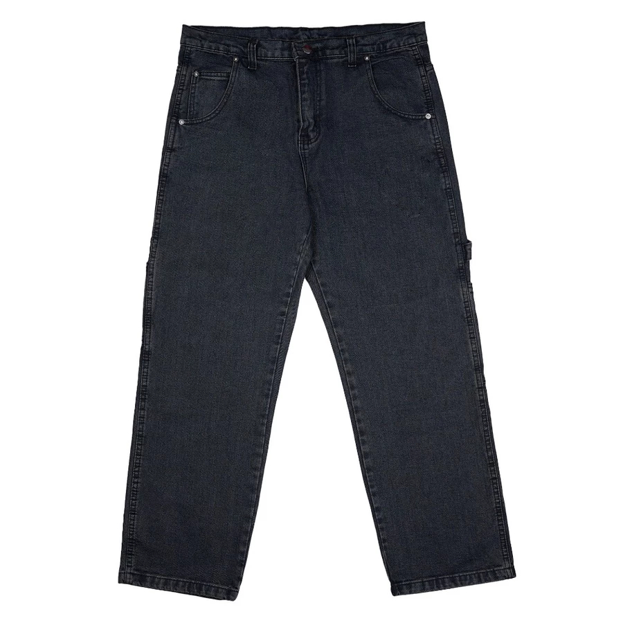 House of Smith TSM Celana Denim Pria - Smith Carpenter Pants Dark Grey #2 - Denim Long Pants