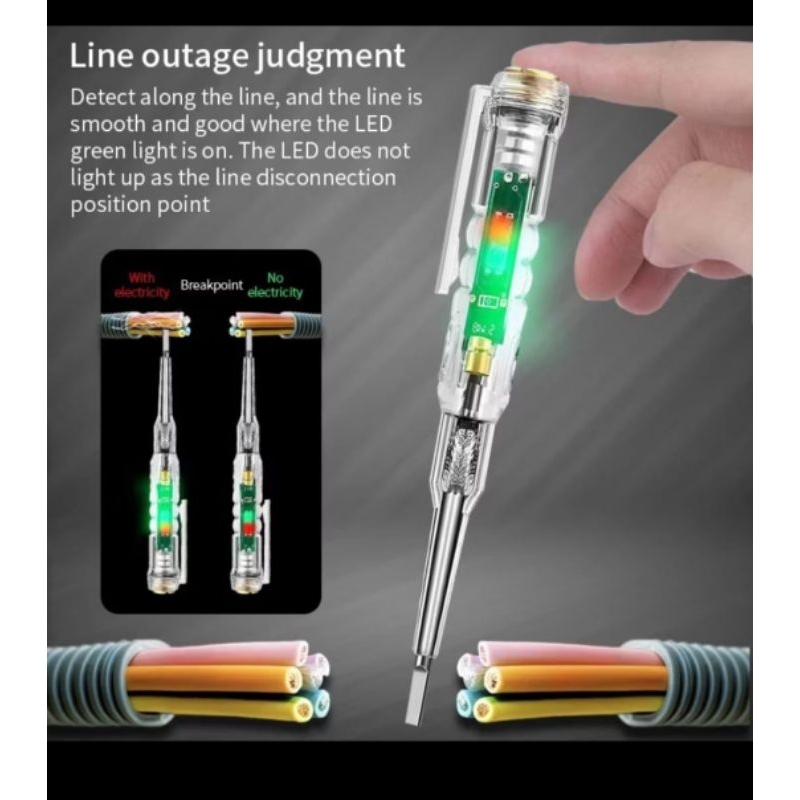 Tespen serba guna/Alat Listrik/Tespen DC/Tespen AC/Tespen LED/Tespen Dual Led/Listrik