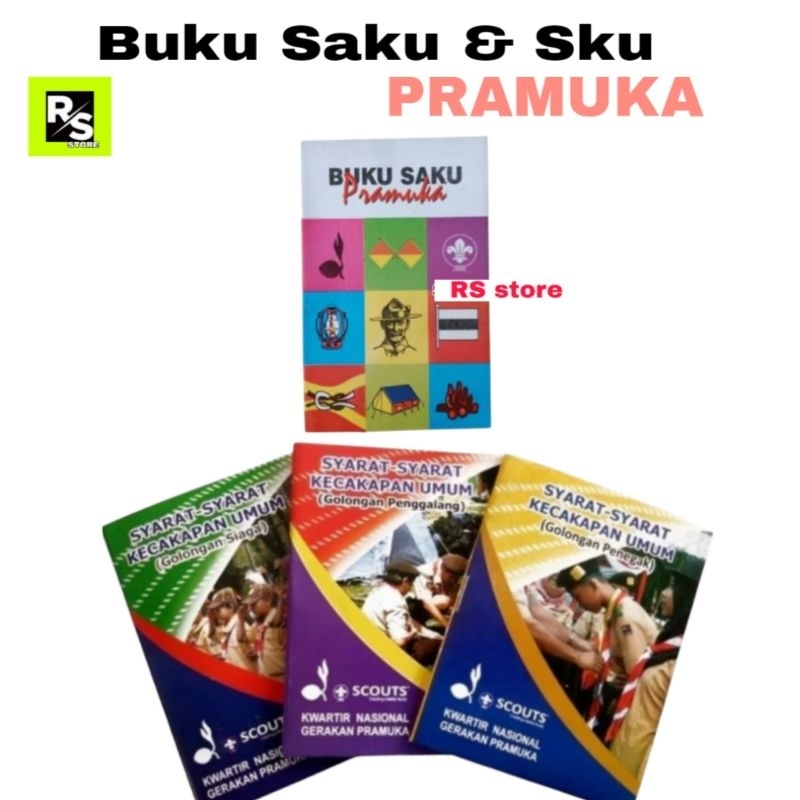 Buku Saku dan Sku Pramuka Penggalang Siaga Penegak Aksesoris Pramuka