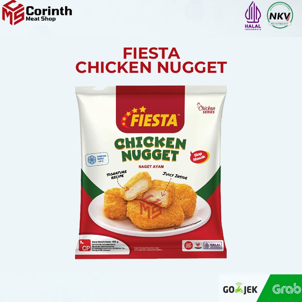 

FIESTA CHICKEN NUGGET 400GR