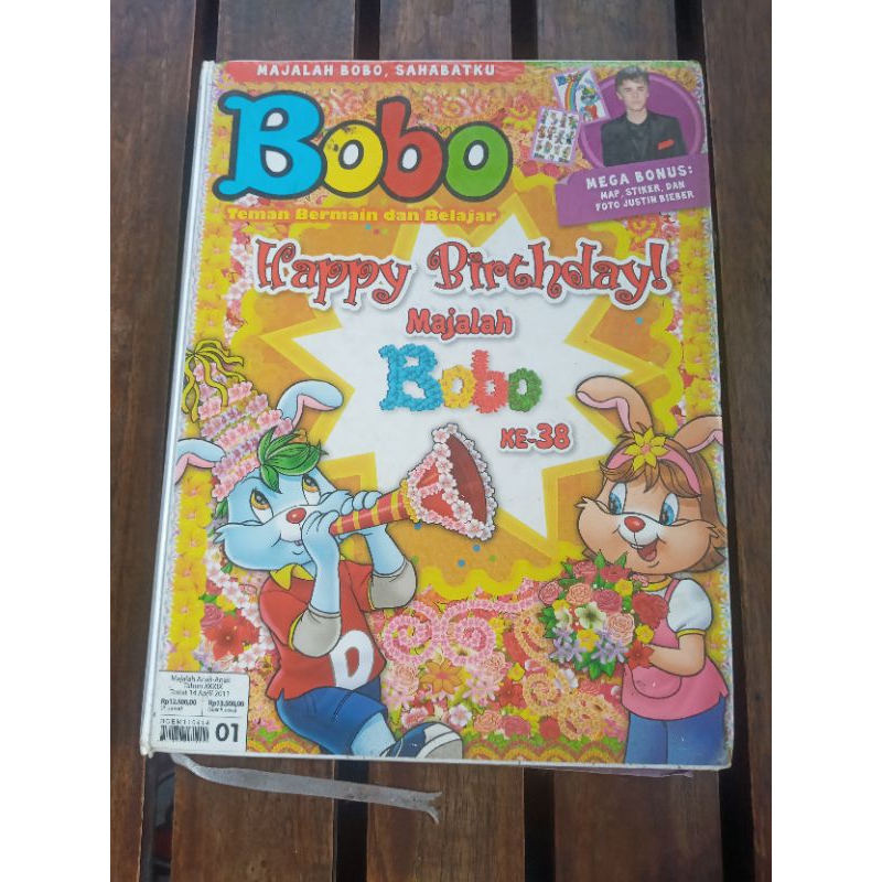 preloved majalah bobo april 2011