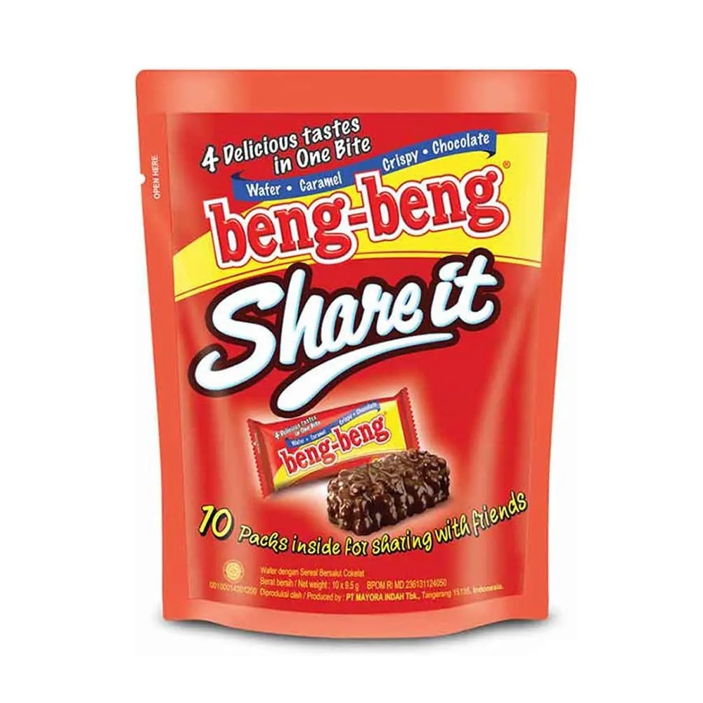 

Snack Beng Beng Share it 1 Pouch isi 10 Sachet