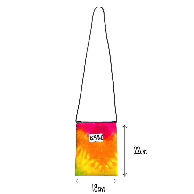 Tas Selempang Pria Wanita Tie Die Khas Bali