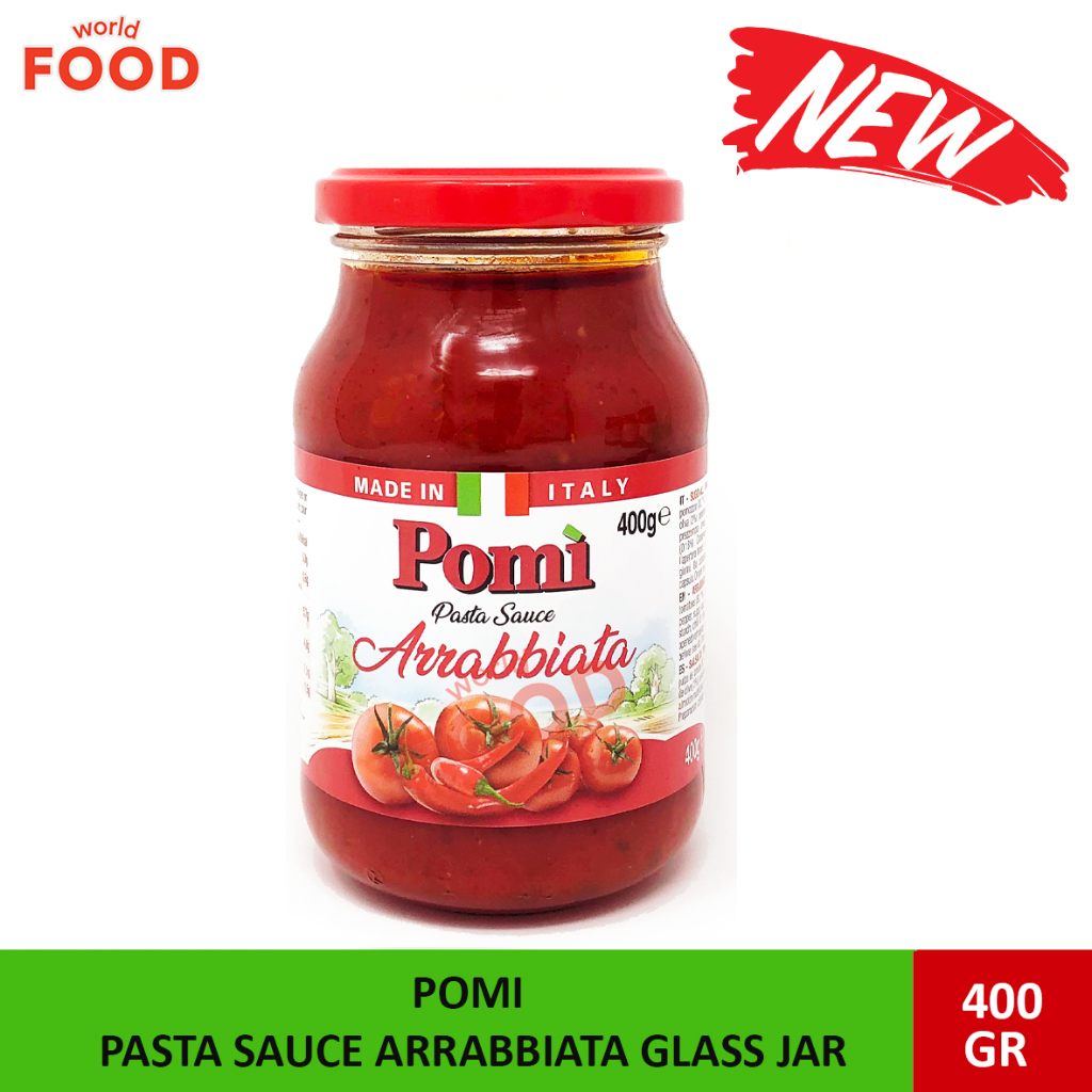 

POMI PASTA SAUCE ARRABBIATA GLASS JAR 400GR