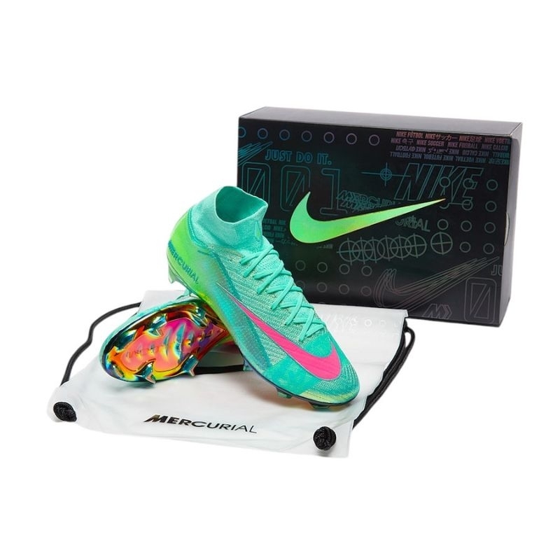 Nike Air Zoom Mercurial Superfly X Elite SE FG - Hyper Turq/Black