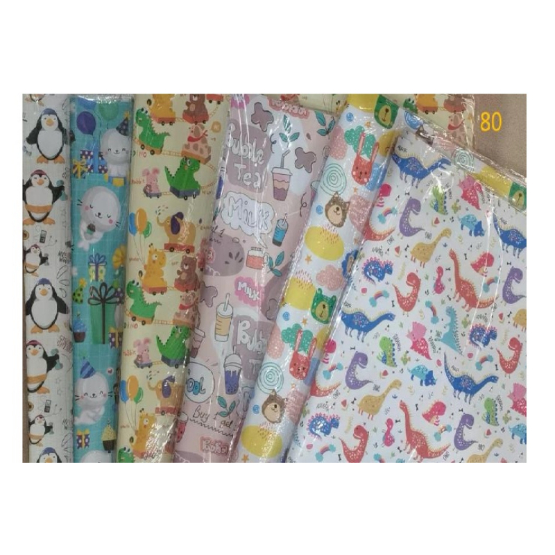 

KERTAS KADO MOTIF DINO/PINGUIN/ MIX KK-80