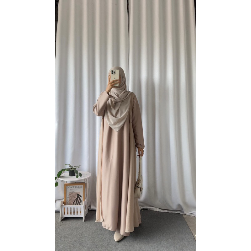 SALHA HAWWA AIWA,GAMIS HAWWA AIWA ORIGINAL,DRESS KEKINIAN,DRESS PREMIUM MURAH,DRESS BRANDED ORIGINAL