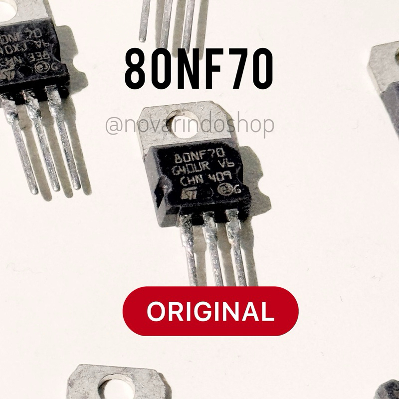 P80NF70 STP80NF70 80NF70 Original Mosfet Controller Sepeda Listrik