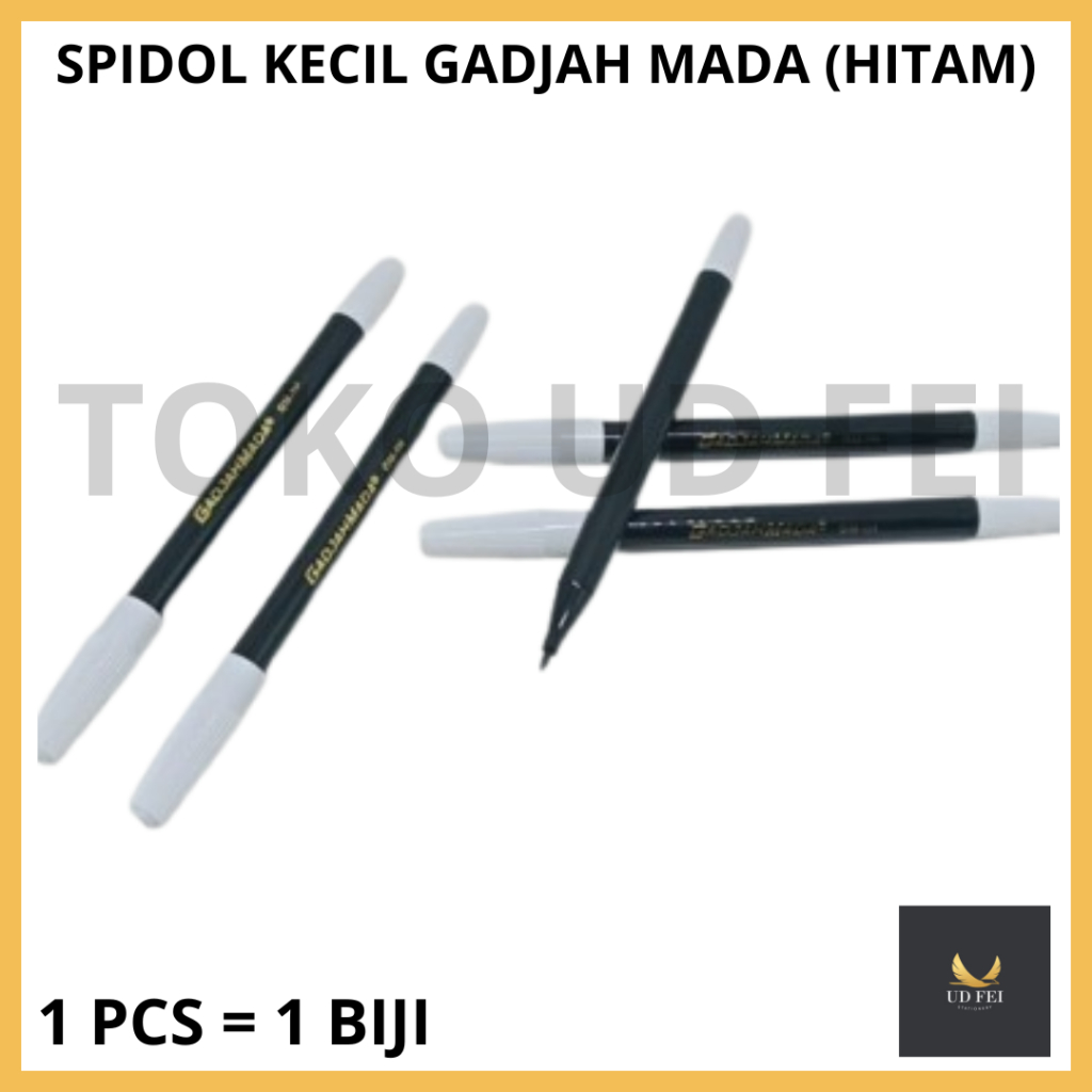 

(1 PCS=1 BIJI) SPIDOL KECIL HITAM/ SPIDOL KECIL GADJAH MADA/ SPIDOL KECIL HITAM