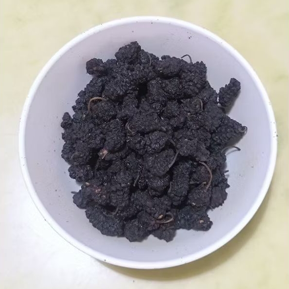 

teh buah mulberry kering dried black mulberry fruit tea 50gr