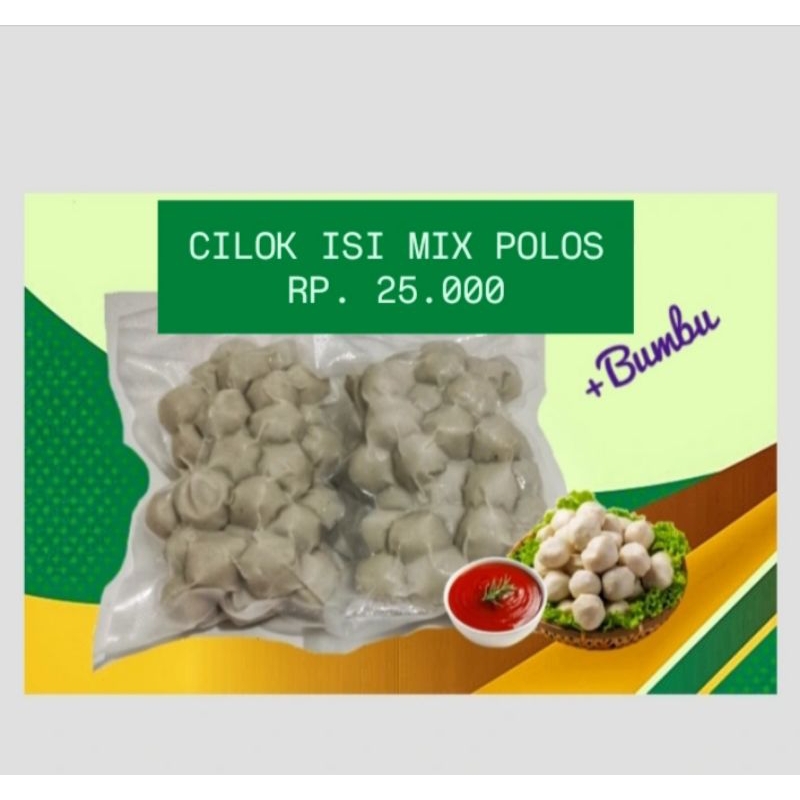 

CILOK FROZEN UKURAN SEDANG ISI GAJIH 50 PCS