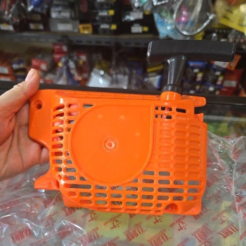 tutup mesin chainsaw / stater mesin chainsaw / stater mesin pemotong / tarikan mesin pemotong kayu c