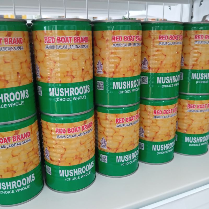 

Red Boat Brand Jamur Champignon Mushroom Bahan Pokok Lainnya Tumisan Cream Soup Campuran Makanan