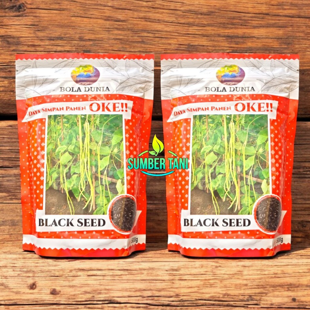 KACANG PANJANG BOLA DUNIA | 500gr | BALCK SEED TAHAN VIRUS KUNING