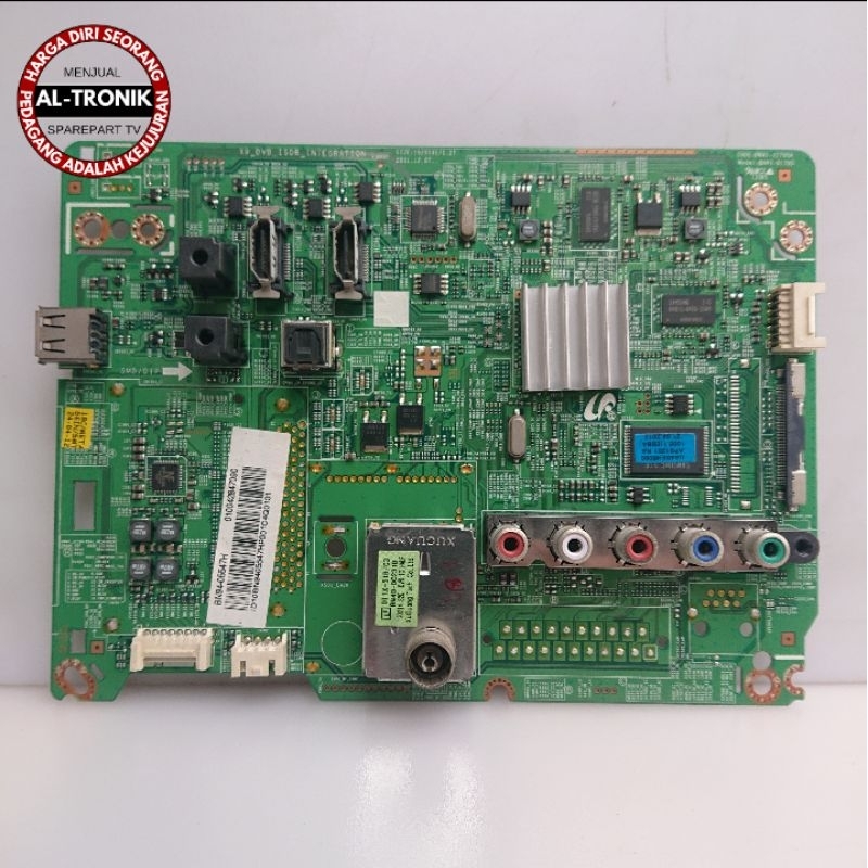 MAINBOARD TV LED SAMSUNG 40 INCH MODEL UA40EH5000 MOTHERBOARD MOBO MODUL MB MAIN BOARD MESIN TV SAMS