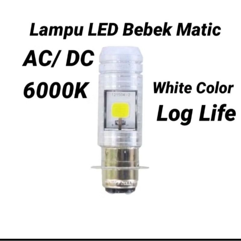 Lampu Depan led Motor Bebek Matic Ac Dc Terang