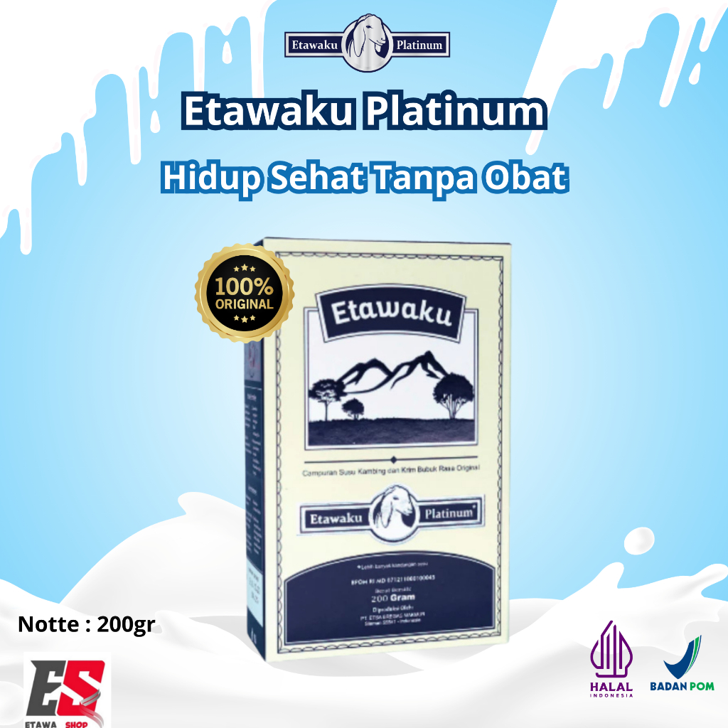 

Susu Kambing Etawa Murni Dan Krimer Bubuk Etawaku Platinum Untuk Nyeri Sendi Sesak Nafas