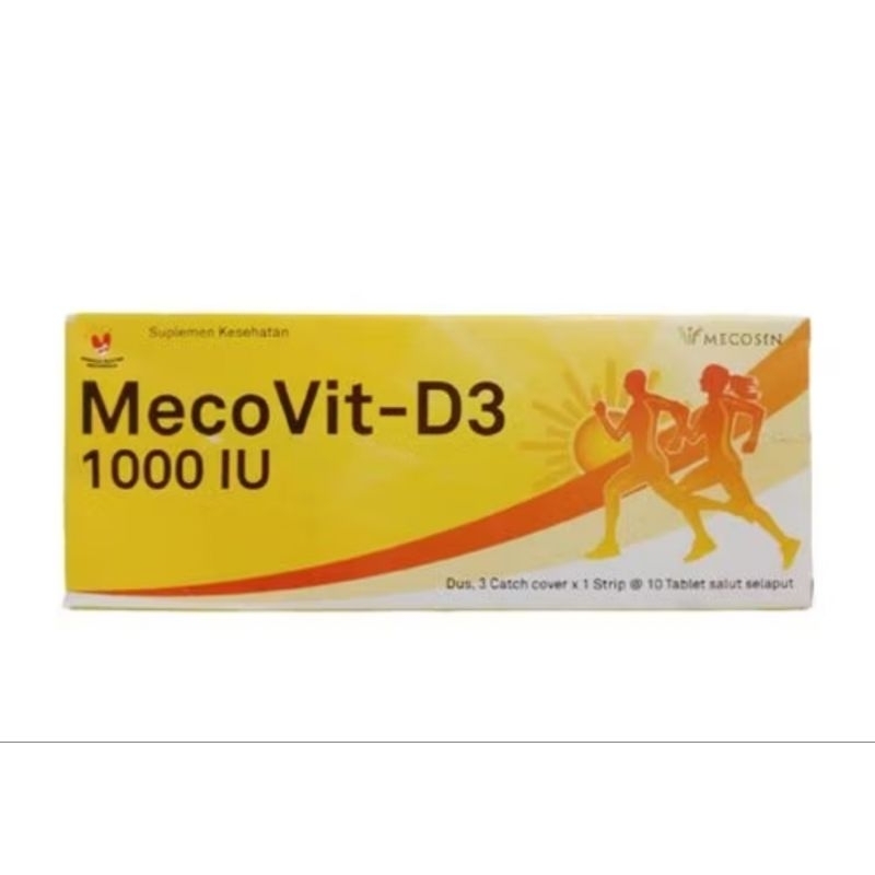 Mecovit D3 1000iu vitamin D isi 30 tablet